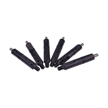 6Pcs Fuel Injector 2645A032 3637183M91 fits Perkins Engine 1006-6 1006-6T Massey Ferguson Tractor 396 397 399 3085 3090 3095 3115 3315 4260 4265 4270 4455 6160 6170 6180