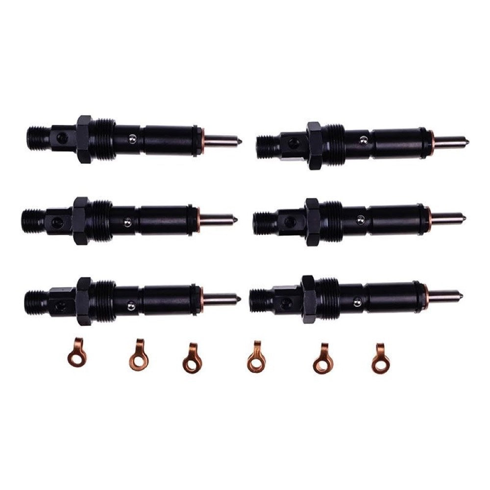 6Pcs Fuel Injector 4940785 suitable for Cummins Engine 4B3.9 B5.9 6B5.9 6BT5.9