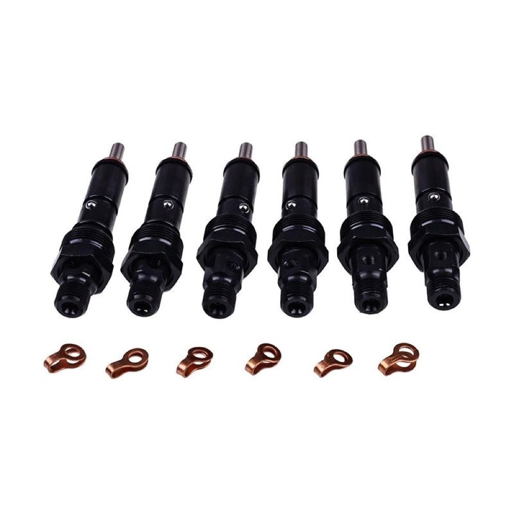 6Pcs Fuel Injector 4940785 suitable for Cummins Engine 4B3.9 B5.9 6B5.9 6BT5.9