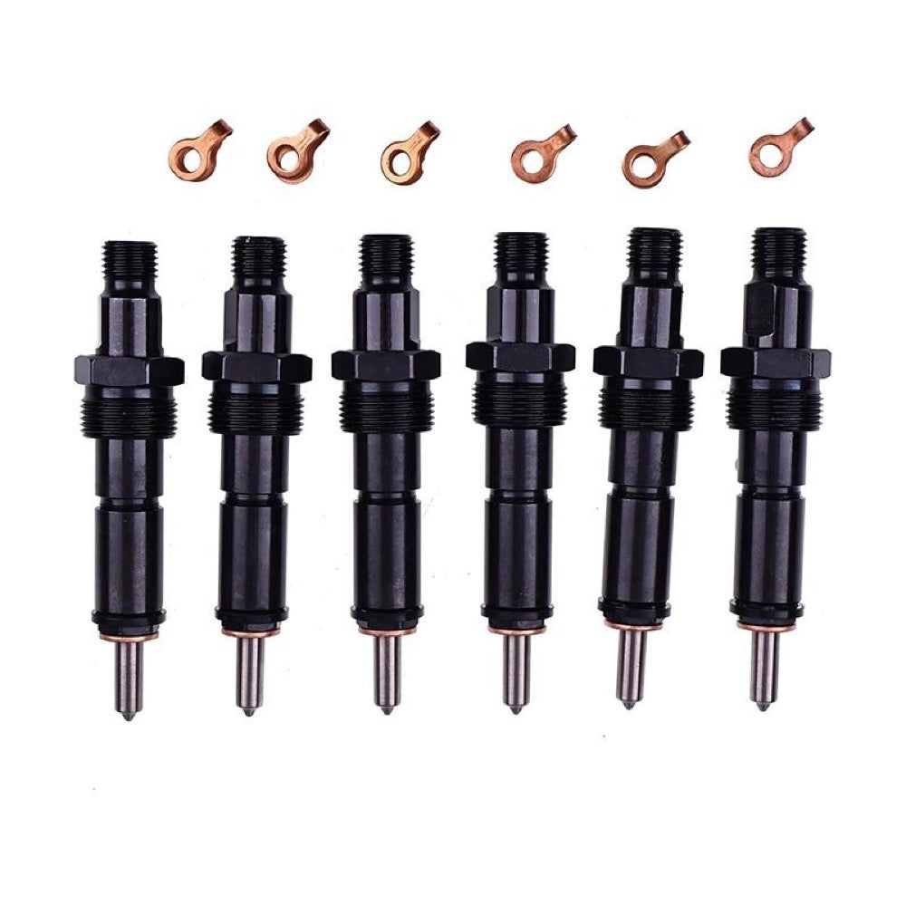 6Pcs Fuel Injector 4940785 suitable for Cummins Engine 4B3.9 B5.9 6B5.9 6BT5.9