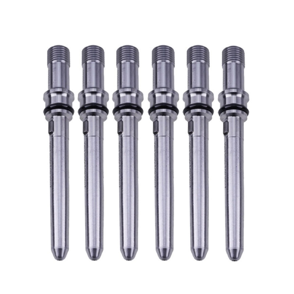 6Pcs Fuel Supply Connector 2872288 2872395 compatible with Cummins Engine ISL 6L8.9 ISC ISC8.3 B4.5 B6.7 ISL L9 QSB3.3 QSB6.7