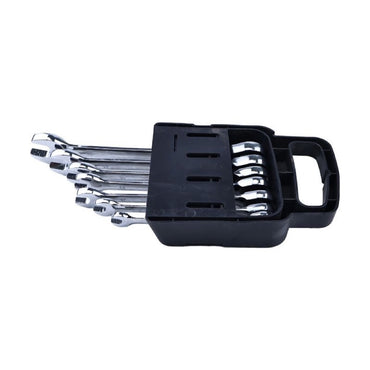 7 Pieces Metric Ratcheting Wrench Set Versatile and Durable suitable for Professional and DIY Use