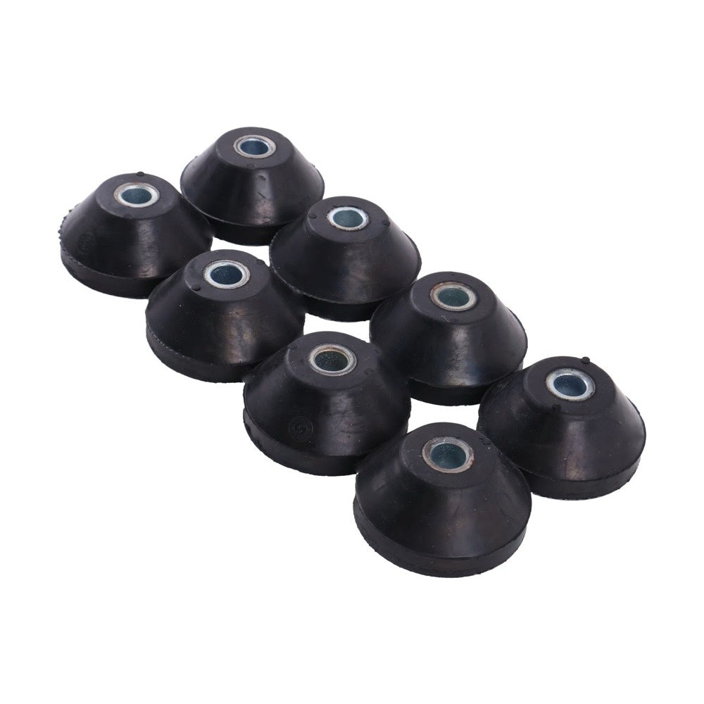 8 Pieces Engine Mounting Rubber Cushion 21U-01-31211 fits Komatsu PC27MR-3 PC30MR-1 PC30MR-2 PC30MR-3 PC30MR-5 PC30UU-3 PC35MR-2 PC35MR-3