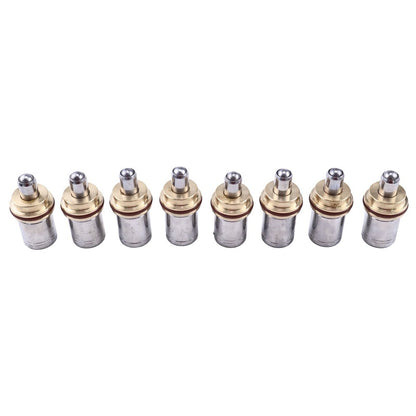 8 Pieces Pusher Assembly 9246436 for use with Hitachi Excavator ZX200-3 ZX330 EX1200-5 EX1200-6 ZX210K-5G ZX250K-5G ZX27U-3F ZX350K-3