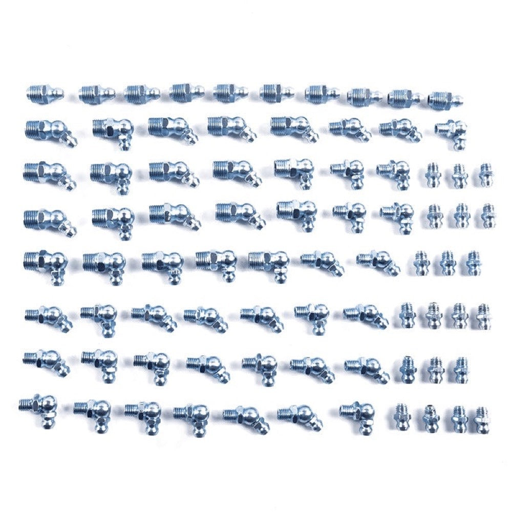 80 Pieces SAE Grease Fitting Kit 77700-06282 for use with Kubota Agricultural Construction Automotive Recreational Use