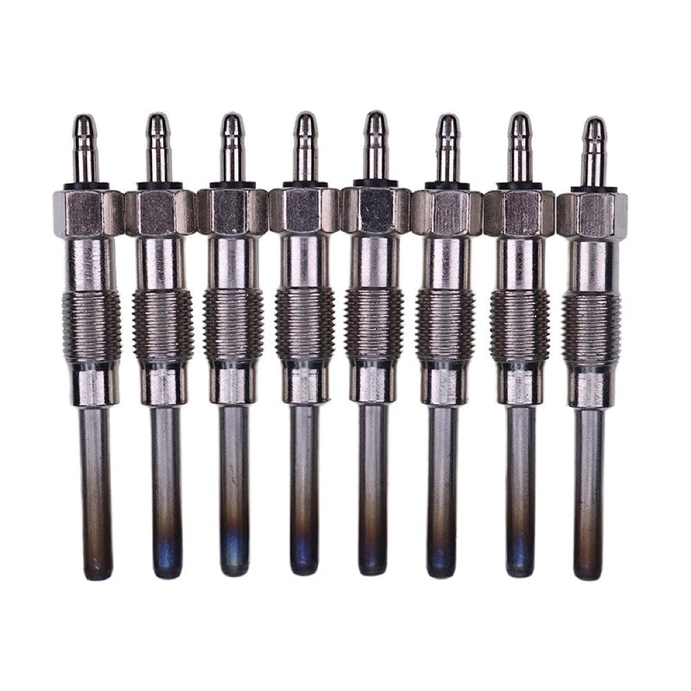 8Pcs Glow Plugs 5614017 12338771 fits Hummer HMMWV Avenger M998 M1035 M1037 6.5L 6.2L Engine