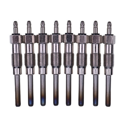8Pcs Glow Plugs 5614017 12338771 fits Hummer HMMWV Avenger M998 M1035 M1037 6.5L 6.2L Engine