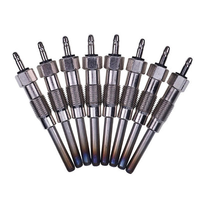 8Pcs Glow Plugs 5614017 12338771 fits Hummer HMMWV Avenger M998 M1035 M1037 6.5L 6.2L Engine