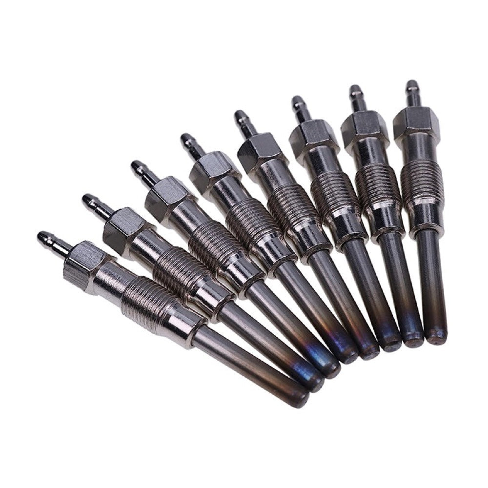 8Pcs Glow Plugs 5614017 12338771 fits Hummer HMMWV Avenger M998 M1035 M1037 6.5L 6.2L Engine