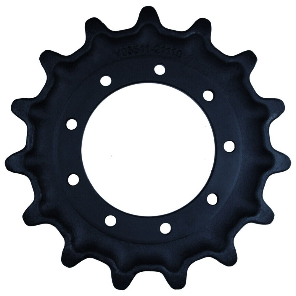 9 Holes 15 Teeth Sprocket V0511-21110 fits Kubota SVL75 75C SVL75-2 SVL75-2C