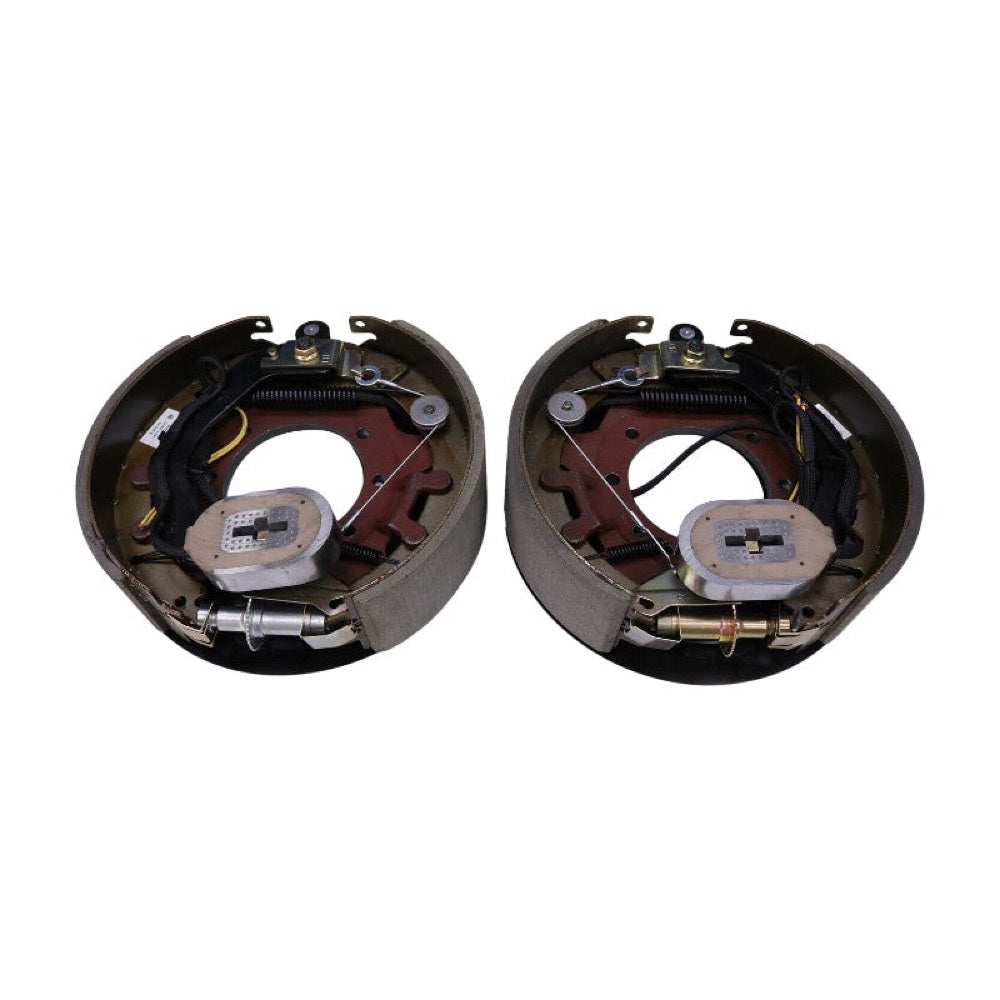 A Pair Trailer Brake 12-1/4" x 3-3/8" 023-450-00 023-451-00 suitable for Dexter 9k to 10k lb Axles
