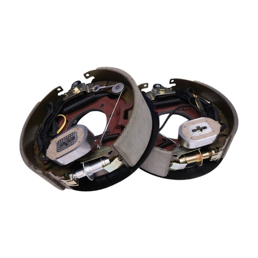 A Pair Trailer Brake 12-1/4" x 3-3/8" 023-450-00 023-451-00 suitable for Dexter 9k to 10k lb Axles
