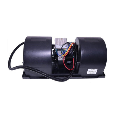 A/C Blower Motor Assembly AT358678 compatible with John Deere Engine 6068 4024 5030 Loader 318E 319E 320E 323E 326E 328E 329E 332E 333E