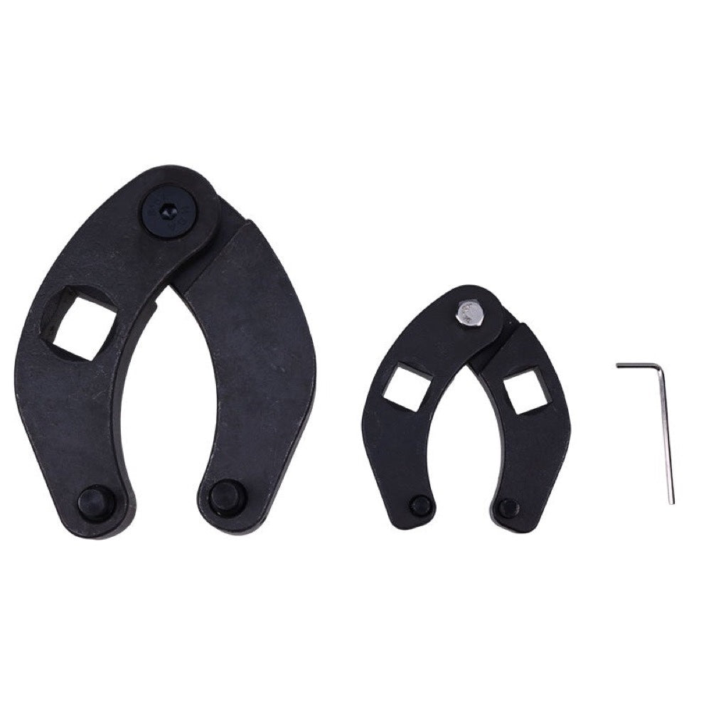 Adjustable Gland Nut Wrench 1266 & Universal Hydraulic Cylinder Spanner Wrench 7463 CAS-1456A suitable for Most Farm and Construction Equipment