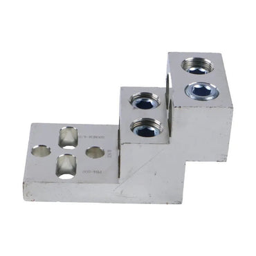 Aftermarket Brumall 600T-4 Aluminum Mechanical Lug 600MCM-2 4 Barrel 2-Hole Electro-Tin Plat