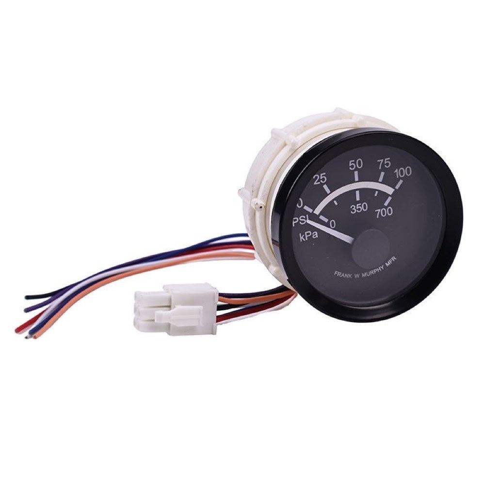Aftermarket Murphy EGS21P-100-12-A 05-70-2407 12V Electric Oil Pressure Gauge