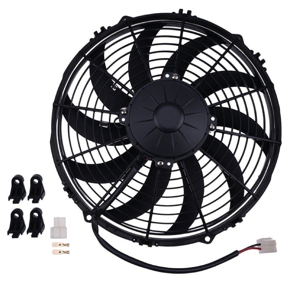 Aftermarket Spal VA10-BP50/C-61A 30101814 305mm Diameter 10 Blades 24V Curved Fan