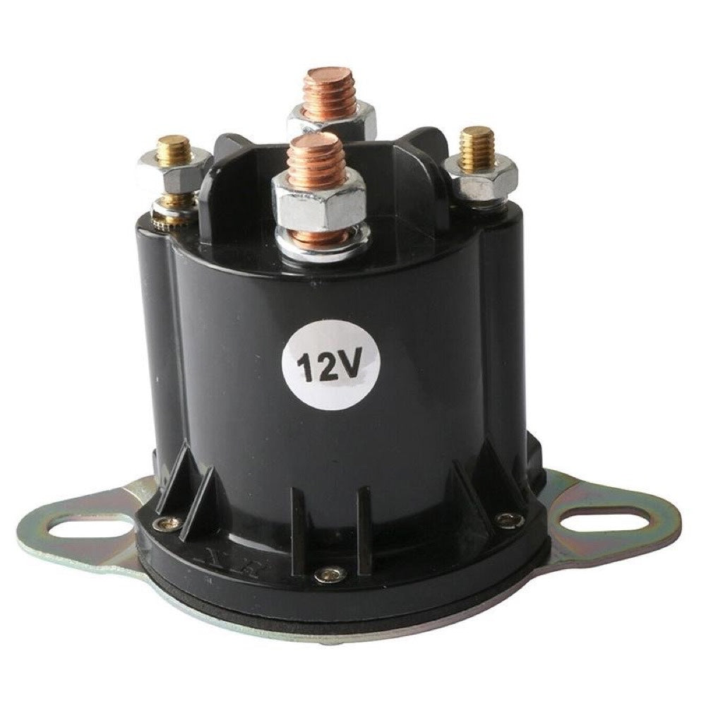 Aftermarket Trombetta 684-1221-012 12V 4 Terminal Starter Solenoid Relay suitable for Excavator Loader Bulldozer Roller Truck Car