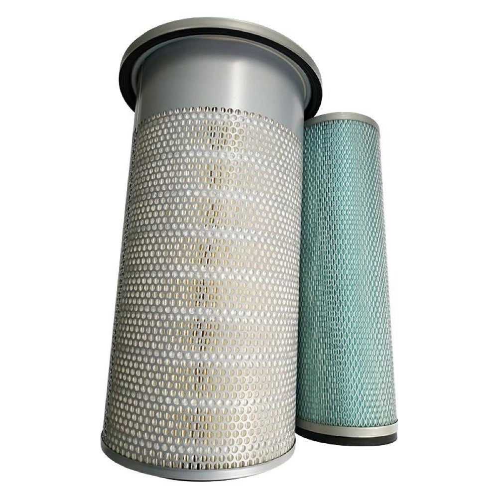 Ail Filter Set 600-181-6820 600-181-6740 suitable for Komatsu Engine 4D95S-W-1 S6D102E-1 S6D105-1 Wheel Loader WA150-3 WA180-3 WA250-3 WA320
