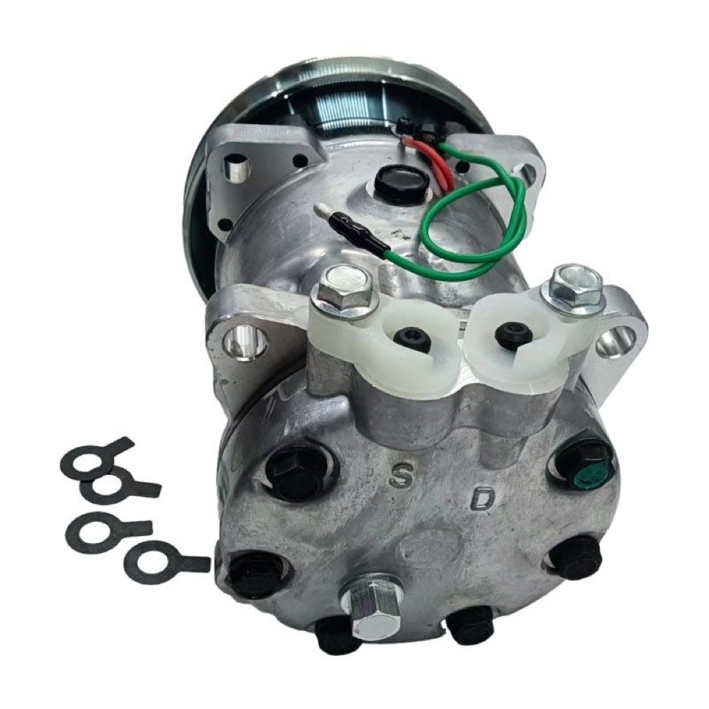 Air Compressor 23B-07-61112 suitable for Komatsu Motor Grader GD535-5 GD555-5 GD655-5 GD655-6 GD675-3E0 GD675-5