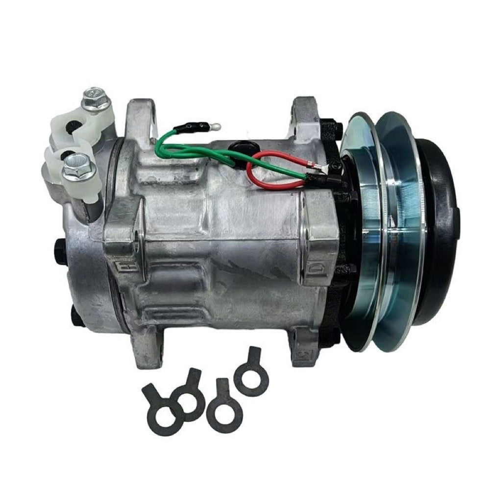 Air Compressor 23B-07-61112 suitable for Komatsu Motor Grader GD535-5 GD555-5 GD655-5 GD655-6 GD675-3E0 GD675-5