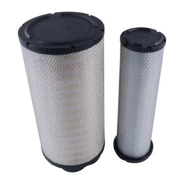 Air Filter Kit 17500251 17500253 compatible with Volvo 200E 220E 220ES Excavator