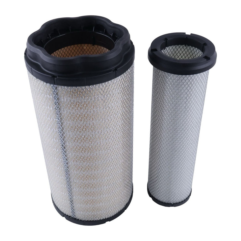 Air Filter Kit 17500251 17500253 compatible with Volvo 200E 220E 220ES Excavator