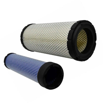 Air Filter Kit 59800-26110 3A111-19130 compatible with Kubota Skid Steer Loader SVL75 SVL75-2 SVL75C SVL75C-2