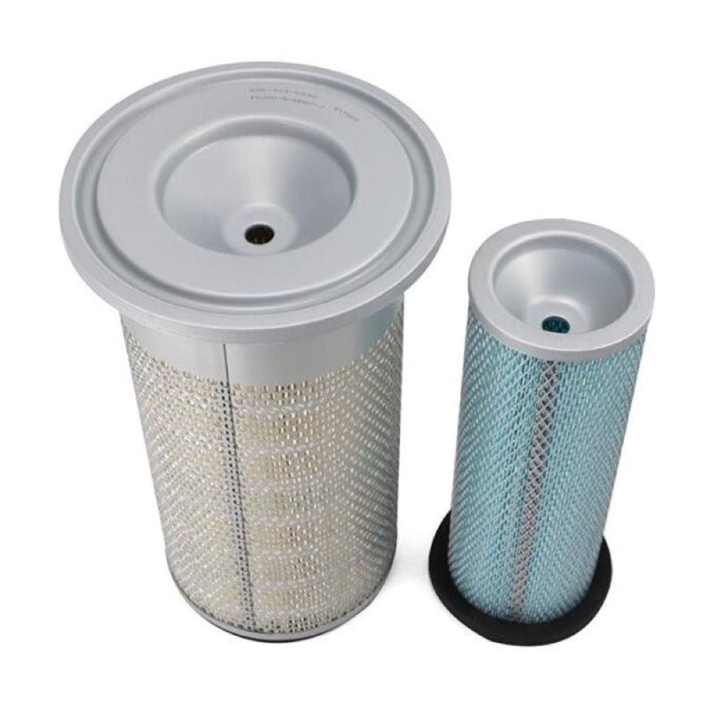 Air Filter Kit 600-181-6540 600-181-6560 suitable for Komatsu PC100L-6 PC120SC-6 PC128US-1 PC128UU-1
