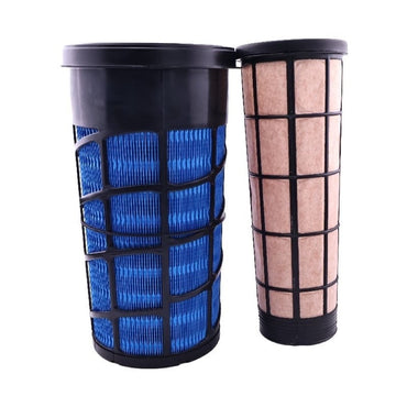 Air Filter Kit YY11P00008S002 YY11P00008S003 fits Kobelco SK130-8 140SR 140SR-3 ED150 ED150-2 SK135SRLC-2 SK140SRLC New Holland E135B E135BSRLC Excavator