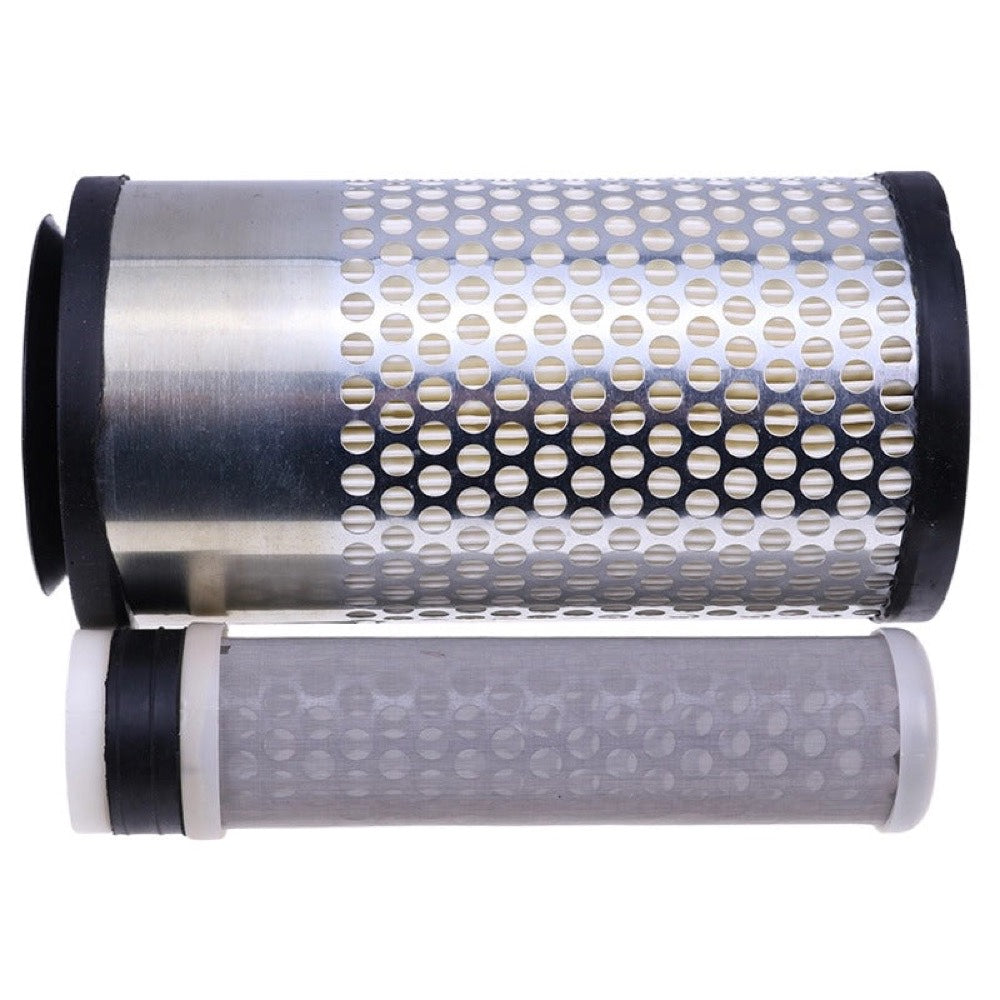 Air Filter Outer 6C060-99410 & Inner 32721-58240 fits Kubota Engine D1105 Tractor B1700HSD B2400HSD B2100HSD B2320HSD B2410HSD B3200HSD B7410D