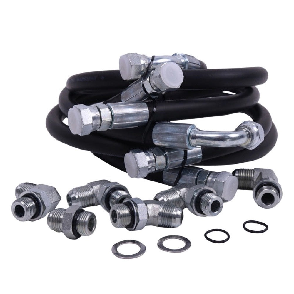 Allison Transmission Cooler Lines With Adapters 20835123 compatible with Duramax Engine LLY LBZ LMM 6.6L Chevrolet GMC 2006-2010