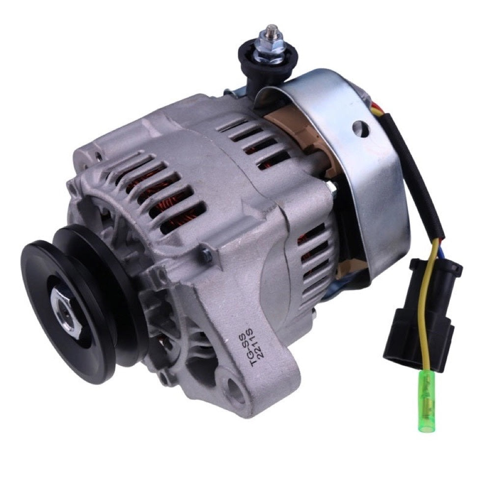 Alternator 4183623 for use with Kubota Engine D1105 D1105-E4B D1105-E4B-TXRN-2 Cushman Truckster Haulster Spraytek