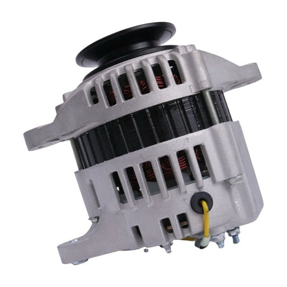 Alternator T119836-77200 for use with Takeuchi TB020 TB025 TB030 TB035 TB045 TB125 TB135 TB145 TB53FR Yanmar 3TNE84 3TNV82A 3TNV88 4TNV88