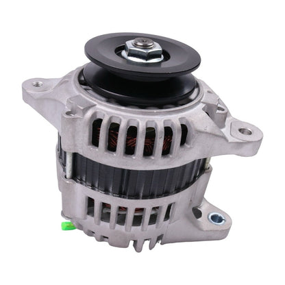 Alternator T119836-77200 for use with Takeuchi TB020 TB025 TB030 TB035 TB045 TB125 TB135 TB145 TB53FR Yanmar 3TNE84 3TNV82A 3TNV88 4TNV88
