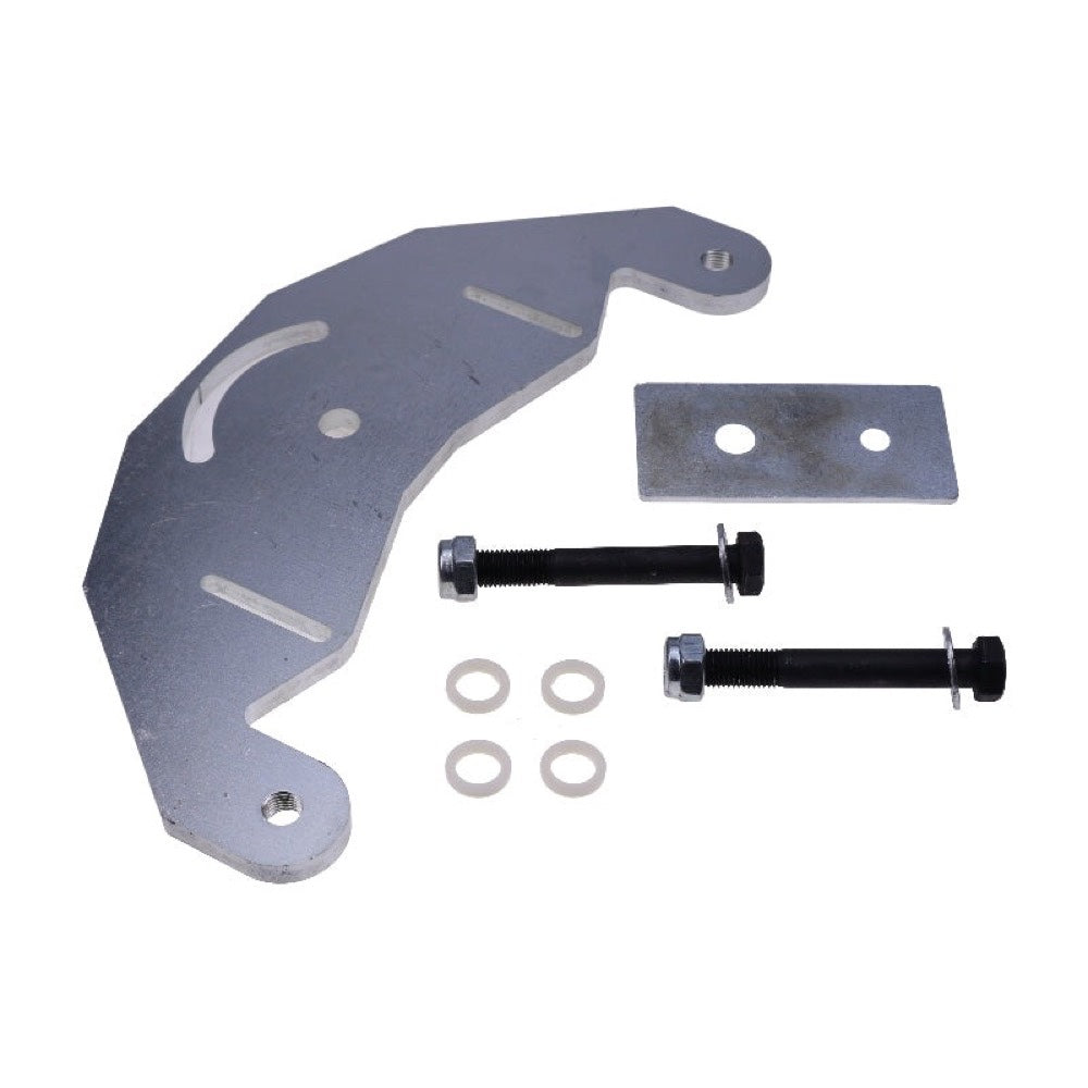 Belt Grinder D-Backing Plate With Bolt Axles compatible with 2x72" or 2x48" Knife Making Grinder