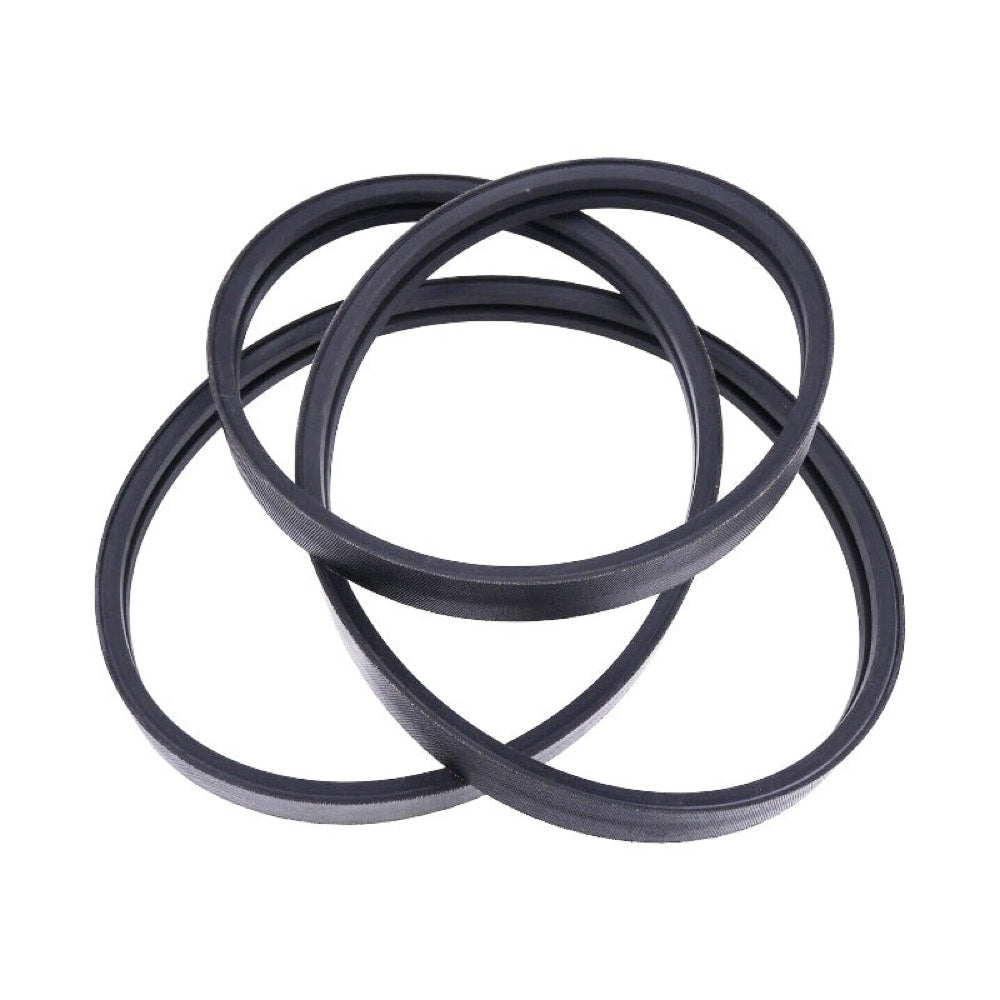Belt K5351-34710 K5351-34711 for use with Kubota BX1800 BX1830 BX2200 BX2230 BX2350 G2160 G2460G ZD321 ZD322 ZD326 With 54" Mower Deck