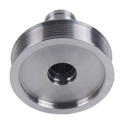 Belt Pulley 16281-36761-71 compatible with Toyota Engine 14Z 1FS 1KD Forklift 8FD35N 8FD40N 8FG40N 8FG45N