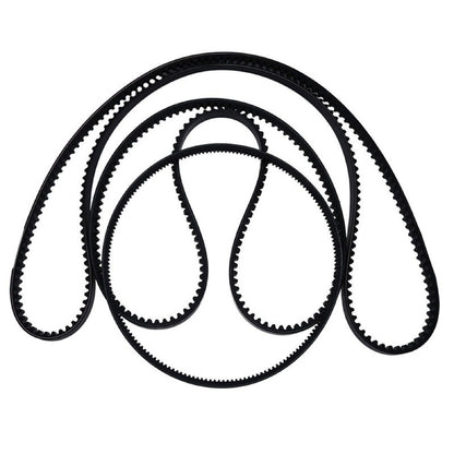 Belt Set 50-00178-16 50-00162-25 50-00178-27 for use with Carrier X4 7300 7500