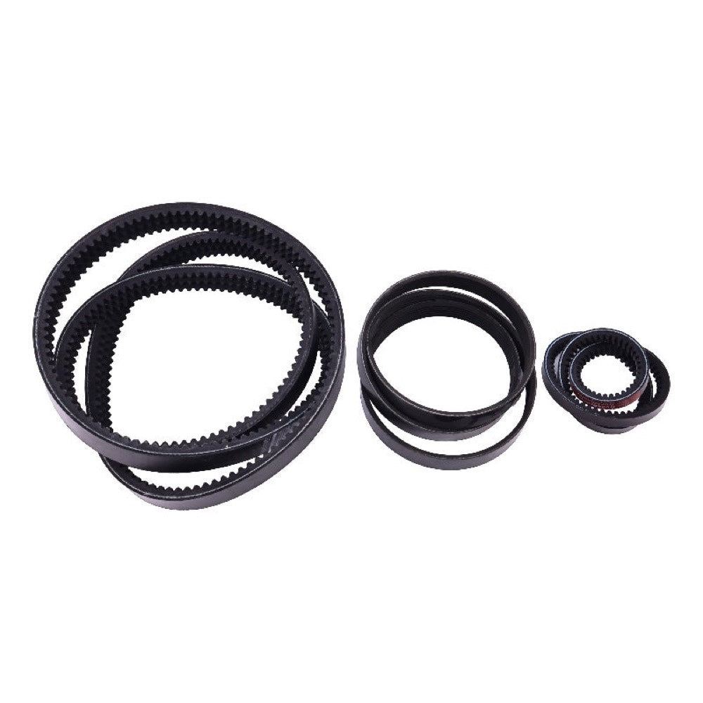 Belt Set 78-1724 78-1686 78-1492 compatible with Yanmar Thermo King TK249 TK370 TK374E Engine T600 T800R Self-powered Truck Refrigeration Unit