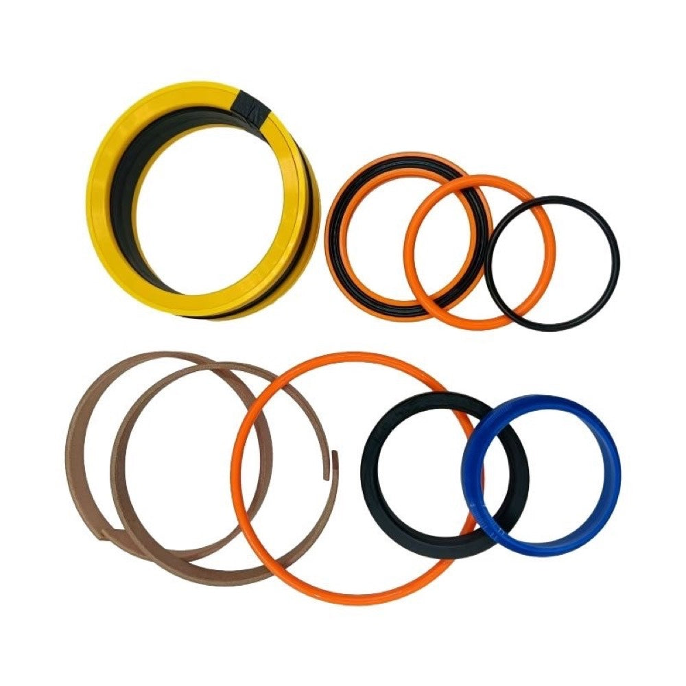 Boom Cylinder Seal Kit 99100131 compatible with JCB 3D 214 1400 1400B 4C 4CX444 4CXSM444 505-19 F.M