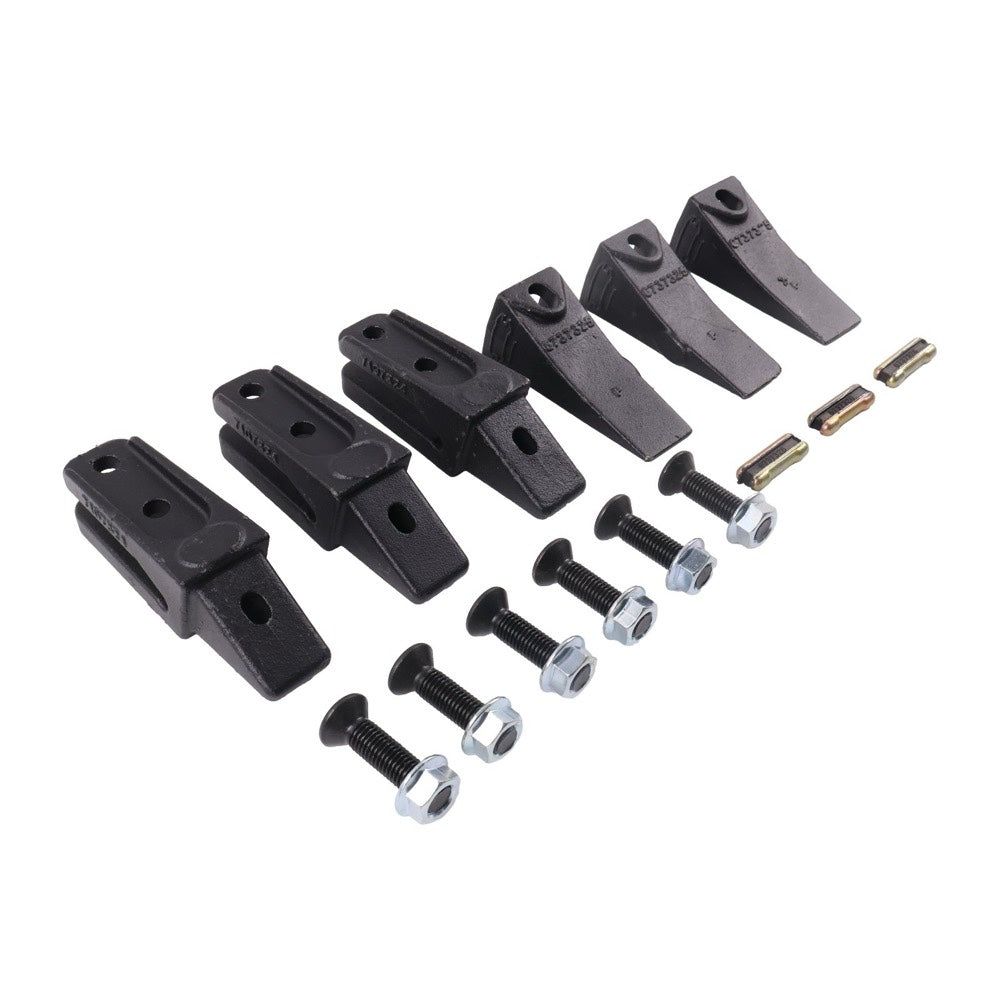 Bucket tooth Kit fits Bobcat Loader B100 B250 B300 BL375
