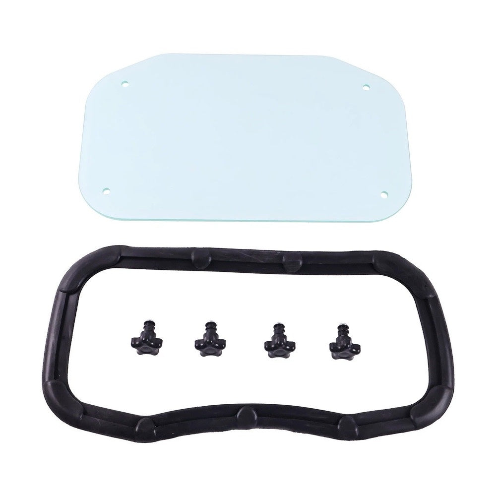Cab Window Glass Seal Rubber Knob Kit 7105034 7165265 6681614 for use with Bobcat Loader S130 S175 S185 S205 S250 S300 T180 T190 T300 A300