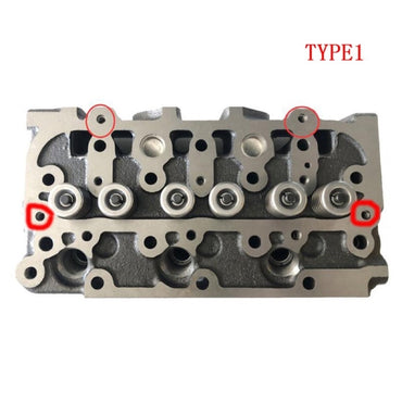Complete Cylinder Head for use with Kubota Engine D782 D782-E4 Mower ZD18 ZD21 ZD221 ZD321 ZD1011 ZD1011-3