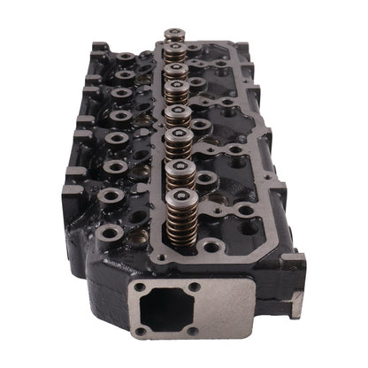Complete Cylinder Head with Valves 179-1854 233-5500 compatible with Caterpillar CAT Engine 3044C C3.4 Loader 236B 246C 252B 56C 267B 268B 277C 287C 297C 906