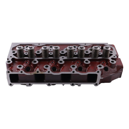 Complete Cylinder Head with Valves 32C01-01040 fits Mitsubishi Engine S4Q2 TCM Forklift F16C F16D Caterpillar CAT Loader 904B