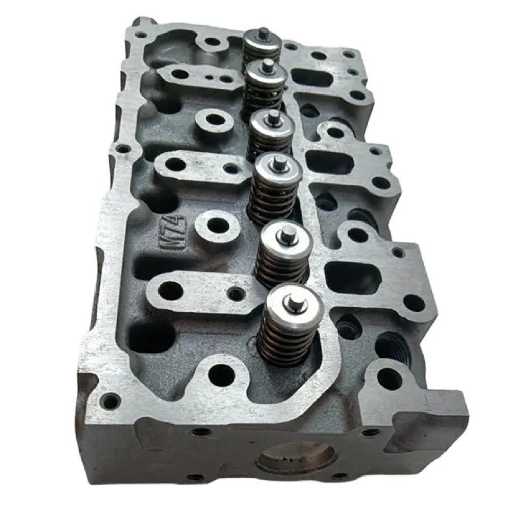 Complete Cylinder Head With Valves and Springs fits Yanmar Engine 3TNM74 3TNV74 3TNM72
