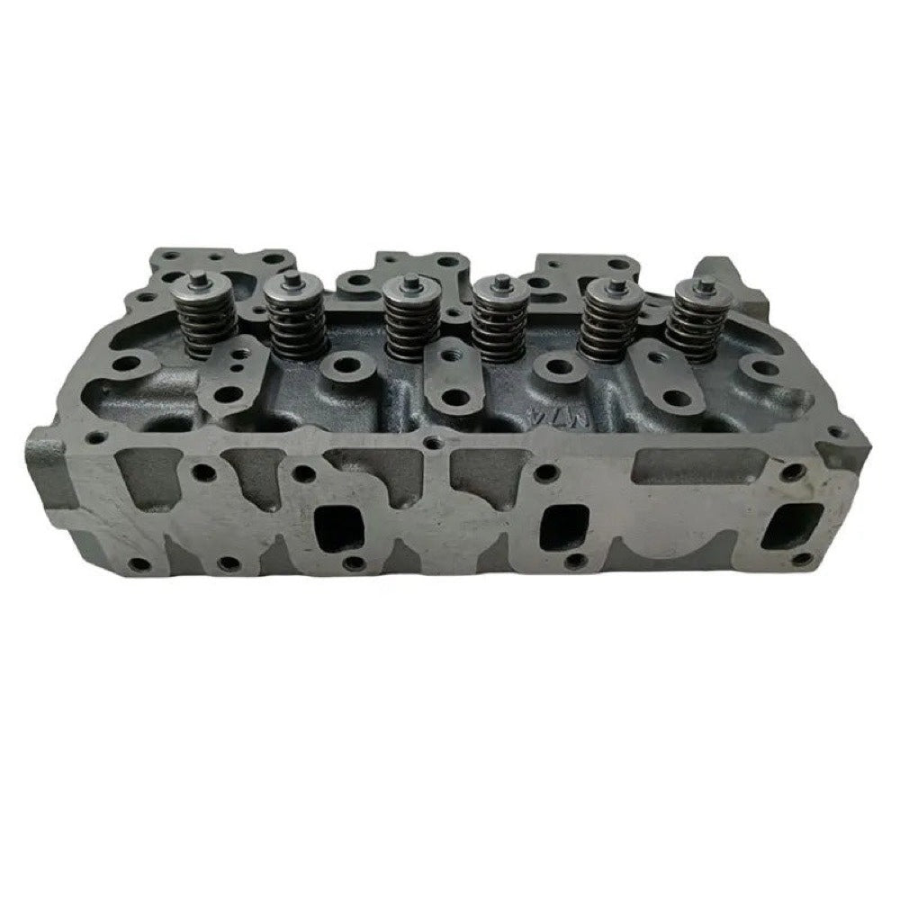 Complete Cylinder Head With Valves and Springs fits Yanmar Engine 3TNM74 3TNV74 3TNM72