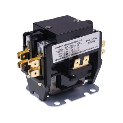 Contactor Relay CONT2P025024VS B1360321 for use with Goodman Amana Janitrol Air Conditioner