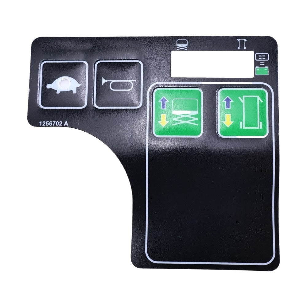 Control Box Decal 1256702GT fits Genie GS-1530 GS-1532 GS-1930 GS-2032 GS-2046 GS-3246